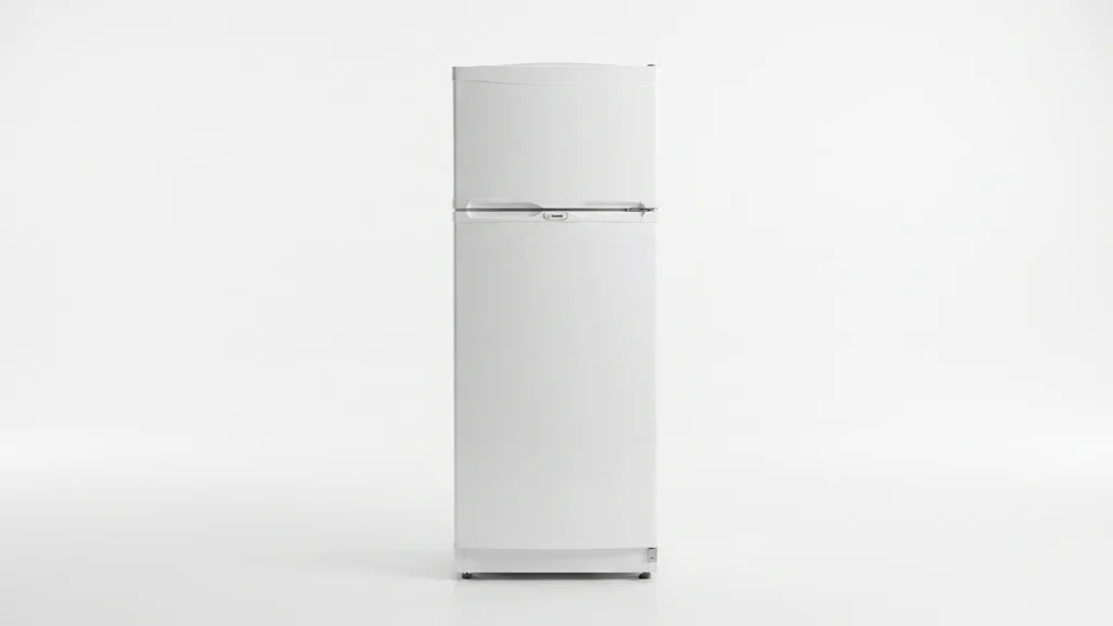 Heladera blanca sin dispenser