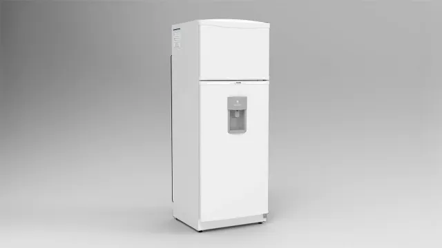 Heladera con freezer y dispenser 2F 1600BDa Heladera con freezer y dispenser 2F 1600BDa